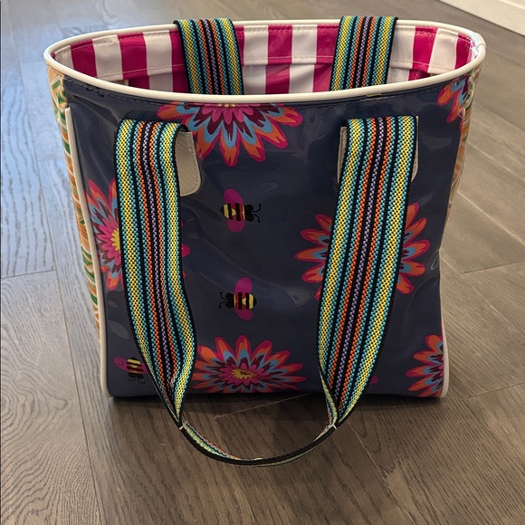 Consuela Colorful Floral Tote Bag - Picture 6 of 6